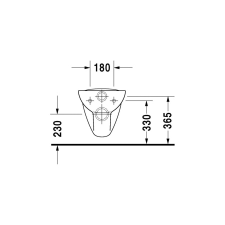 D-CODE Унитаз подвесной c вертикальным смывом 355*545мм  в Сочи и Адлере