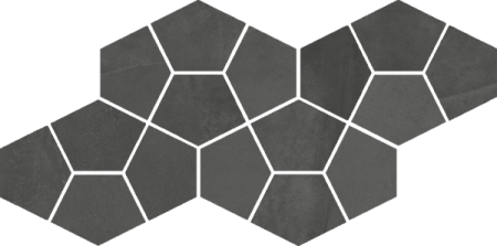 Мозаика Континуум Петрол Призм 41,3*20,5