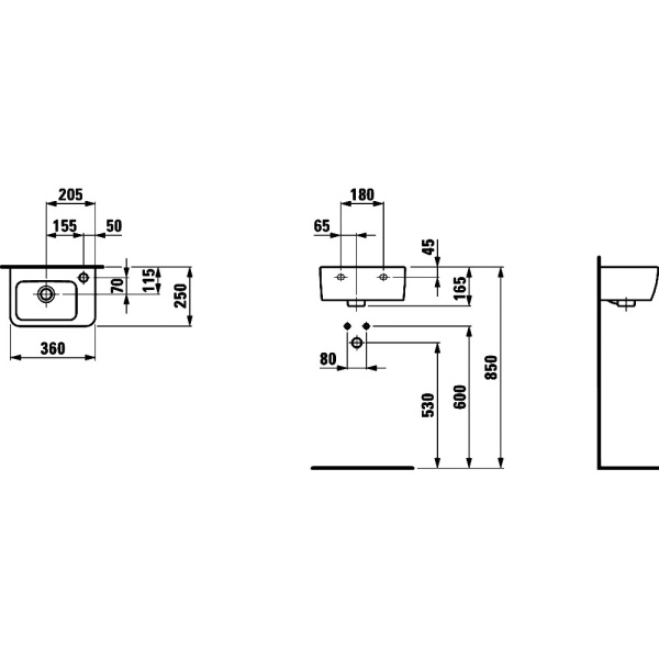LAUFEN PRO Мини-раковина  в Сочи и Адлере LAUFEN PRO Мини-раковина  в Сочи и Адлере