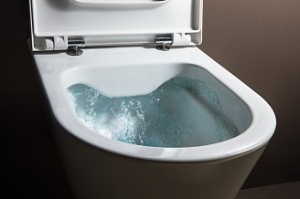 KARTELL BY LAUFEN  унитаз подвесной Rimless /37х54,5х43/(белый) в Сочи и Адлере KARTELL BY LAUFEN  унитаз подвесной Rimless /37х54,5х43/(белый) в Сочи и Адлере