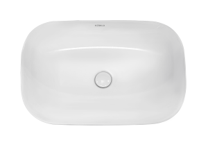 Раковина Kerald 610*400*145 мм накладная, белый  в Сочи и Адлере Раковина Kerald 610*400*145 мм накладная, белый  в Сочи и Адлере