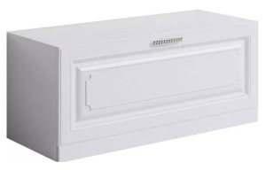 ИМПЕРИЯ 100 Дополнительная тумба с одним выдвижным ящиком в белом глянцевом цвете (Ш100хВ44,5хГ40) ИМПЕРИЯ 100 Дополнительная тумба с одним выдвижным ящиком в белом глянцевом цвете (Ш100хВ44,5хГ40)