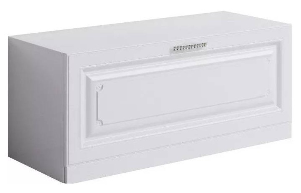 ИМПЕРИЯ 100 Дополнительная тумба с одним выдвижным ящиком в белом глянцевом цвете (Ш100хВ44,5хГ40) ИМПЕРИЯ 100 Дополнительная тумба с одним выдвижным ящиком в белом глянцевом цвете (Ш100хВ44,5хГ40)