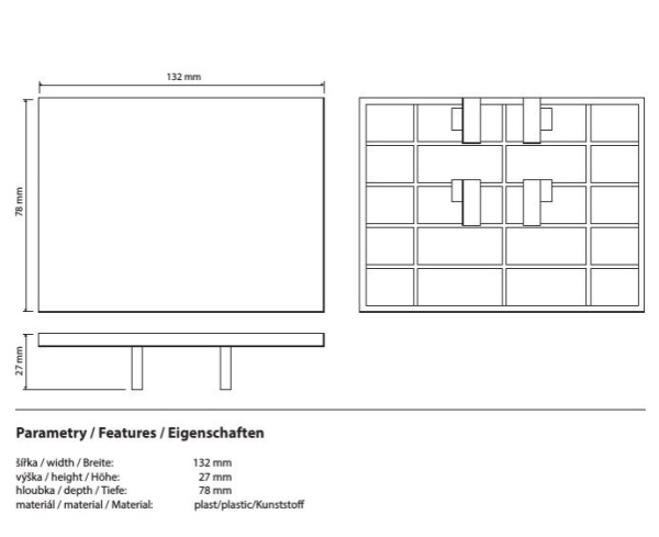 VIA: Полочка для мобильного телефона к держателю для т/.бумаги  135012012;135012222 (Чешская Республика) в Сочи и Адлере