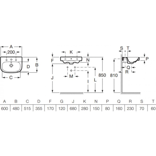 Раковина DEBBA 600*480*170 в Сочи и Адлере Раковина DEBBA 600*480*170 в Сочи и Адлере