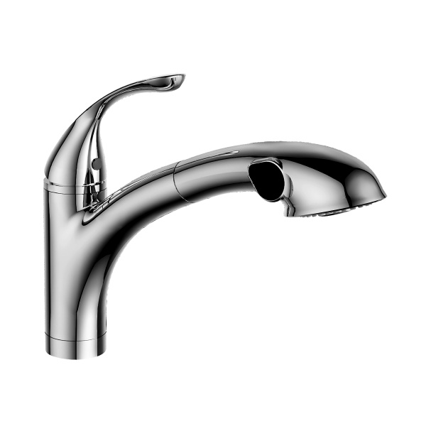 Смеситель Lemark Intense LM5650C для кухни с вытяжным изливом, хром Смеситель Lemark Intense LM5650C для кухни с вытяжным изливом, хром