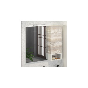 COMFORTY Зеркало-шкаф "Турин-90" дуб бежевый в Сочи и Адлере COMFORTY Зеркало-шкаф "Турин-90" дуб бежевый в Сочи и Адлере