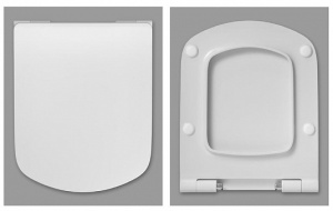 DAMA SENSO Сиденье с крышкой к унитазу тонкое, быстросъем., микролифт (только в комплекте с чашей унитаза) в Сочи и Адлере DAMA SENSO Сиденье с крышкой к унитазу тонкое, быстросъем., микролифт (только в комплекте с чашей унитаза) в Сочи и Адлере