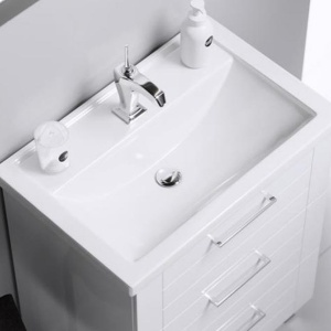 МАНЧЕСТЕР 80 Тумба на ножках, три ящика, белая с раковиной ФОСТЕР 80 (Ш81хВ89хГ46) в Сочи и Адлере МАНЧЕСТЕР 80 Тумба на ножках, три ящика, белая с раковиной ФОСТЕР 80 (Ш81хВ89хГ46) в Сочи и Адлере