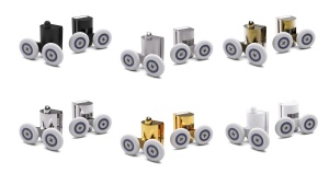 Дверь в душевой проём ZP TUR NOVO h1900 120 08 01 профиль глянцевый хром стекло прозрачное в Сочи и Адлере