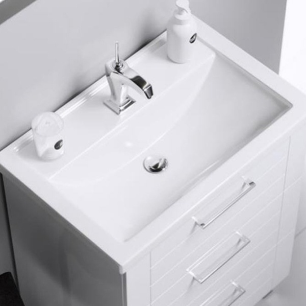 МАНЧЕСТЕР 80 Тумба на ножках, три ящика, белая с раковиной ФОСТЕР 80 (Ш81хВ89хГ46) в Сочи и Адлере МАНЧЕСТЕР 80 Тумба на ножках, три ящика, белая с раковиной ФОСТЕР 80 (Ш81хВ89хГ46) в Сочи и Адлере