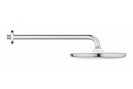 26668000 GROHE Tempesta 250 Верхний душ 250, круглый c душевым кронштейном 380мм, хром в Сочи и Адлере 26668000 GROHE Tempesta 250 Верхний душ 250, круглый c душевым кронштейном 380мм, хром в Сочи и Адлере