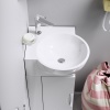 РИО 45 Тумба напольная угловая, две двери с раковиной ДЕЛЬТА 45 (450*180*450) в Сочи и Адлере