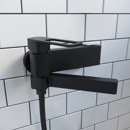 Смеситель для ванны, матовый черный SLIBL00i02WA в Сочи и Адлере