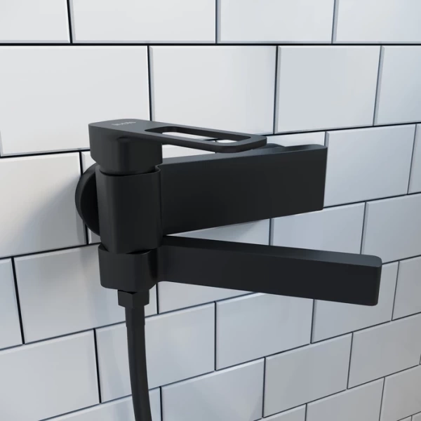 Смеситель для ванны, матовый черный SLIBL00i02WA в Сочи и Адлере Смеситель для ванны, матовый черный SLIBL00i02WA в Сочи и Адлере