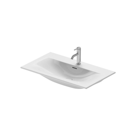 Раковина Duravit  Viu, 830х490х185, перелив, белый