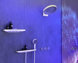 26243700 HG Rainfinity Плечевой душ 500 1 jet с полкой для душа, белый матовый в Сочи и Адлере 26243700 HG Rainfinity Плечевой душ 500 1 jet с полкой для душа, белый матовый в Сочи и Адлере