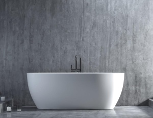 LUCE Отдельностоящая ванна Salini: 1700 х 850 х 580 мм S-Stone (Solix) Матовое в Сочи и Адлере LUCE Отдельностоящая ванна Salini: 1700 х 850 х 580 мм S-Stone (Solix) Матовое в Сочи и Адлере