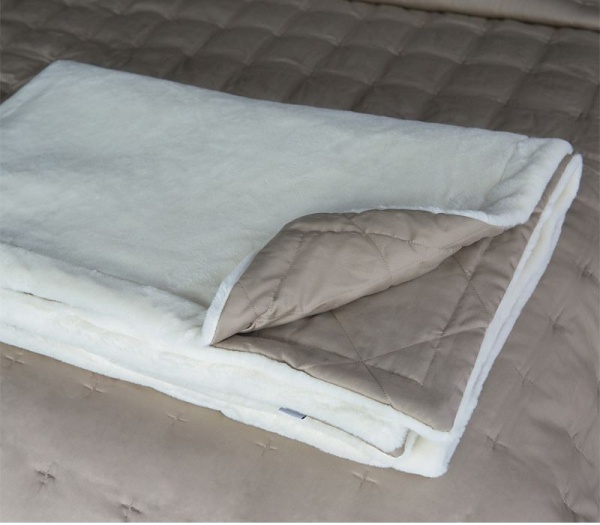 Плед меховой MILKY SHAKE, МАТЕРИАЛ: Искусственный мех, СОСТАВ: 100% хлопок, Мех-Полиэстер, РАЗМЕР: 140х200 см в Сочи и Адлере