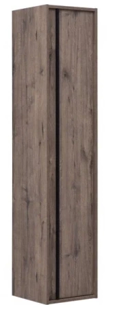 Шкаф-пенал для ванной Aquanet Lino 35 Дуб Веллингтон в Сочи и Адлере