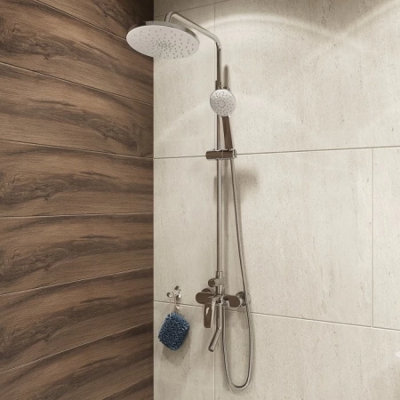 Смеситель для ванны с верхним душем, Male, IDDIS, MALSB3Fi06 в Сочи и Адлере