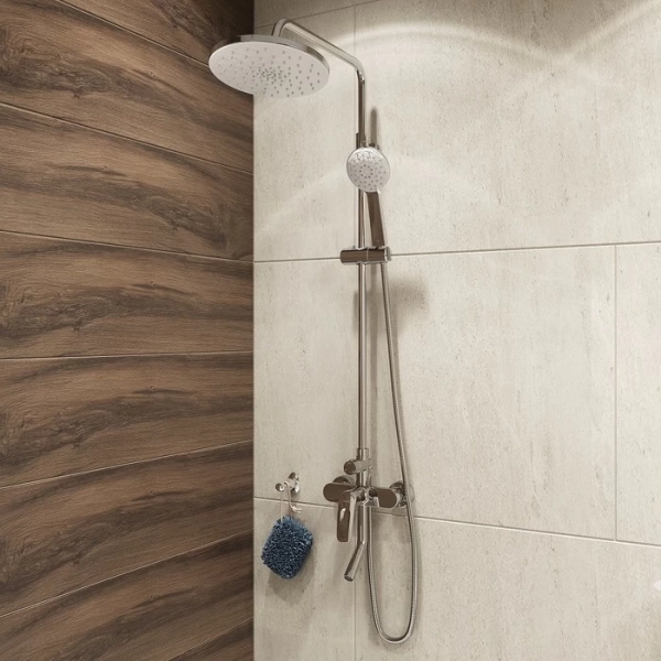 Смеситель для ванны с верхним душем, Male, IDDIS, MALSB3Fi06 в Сочи и Адлере Смеситель для ванны с верхним душем, Male, IDDIS, MALSB3Fi06 в Сочи и Адлере