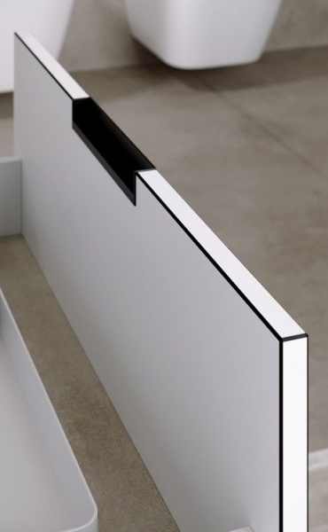 ACCENT 90 Тумба с умывальником Malaga 900/L, левая, цвет белый в Сочи и Адлере ACCENT 90 Тумба с умывальником Malaga 900/L, левая, цвет белый в Сочи и Адлере