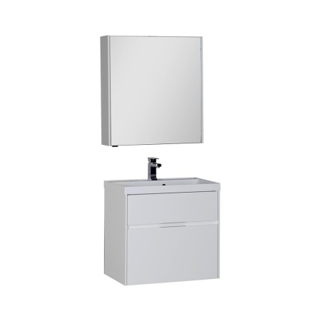 Зеркало-шкаф Aquanet Латина 70 белый в Сочи и Адлере