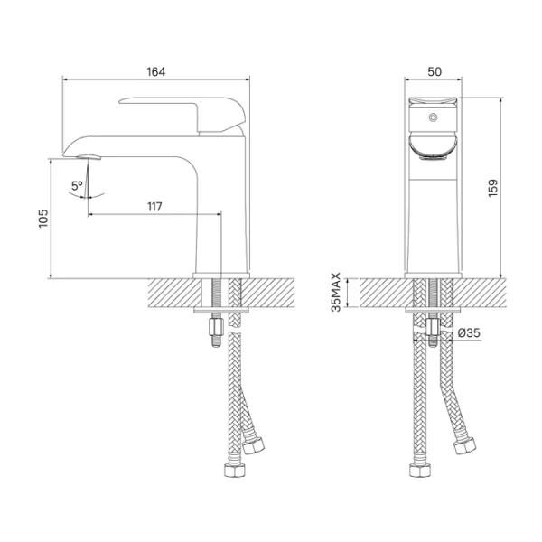 Смеситель для умывальника, CALSB00i01 в Сочи и Адлере Смеситель для умывальника, CALSB00i01 в Сочи и Адлере