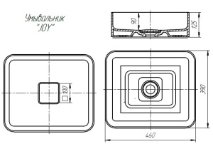 Раковина Dreja Joy 641945 46*39*12,5 в Сочи и Адлере Раковина Dreja Joy 641945 46*39*12,5 в Сочи и Адлере