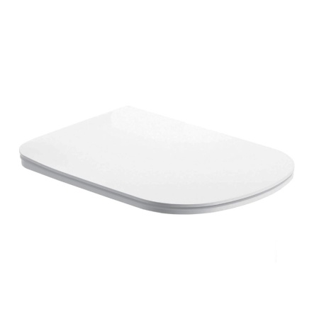 Сиденье с крышкой тонкое GAP дюропласт, микролифт, быстросъемное (только в комплекте с чашей унитаза!!!) в Сочи и Адлере