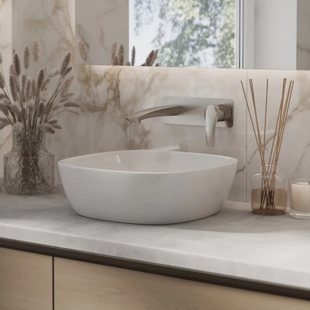 Встраиваемый смеситель для умывальника, сатин, Ray, IDDIS, RAYBN00i65 в Сочи и Адлере