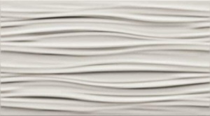 Плитка настенная 3D White Curvy Matt 30,5*56 Плитка настенная 3D White Curvy Matt 30,5*56