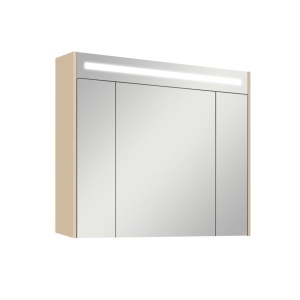 Блент 80 зеркало-шкаф кремовый 1A161002BLA70 Блент 80 зеркало-шкаф кремовый 1A161002BLA70