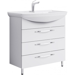 АЛЛЕГРО 75 Тумба напольная, три ящика с раковиной СТИЛЬ 75 (Ш76хВ87,6хГ48,5) АЛЛЕГРО 75 Тумба напольная, три ящика с раковиной СТИЛЬ 75 (Ш76хВ87,6хГ48,5)