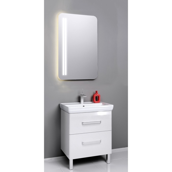 НЕО 60 Зеркало с подсветкой выключателем и возможностью крепить вертикально и горизонтально (Ш35хВ140хГ30) в Сочи и Адлере НЕО 60 Зеркало с подсветкой выключателем и возможностью крепить вертикально и горизонтально (Ш35хВ140хГ30) в Сочи и Адлере