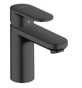 71551670 HG Vernis Blend Смеситель для раковины 100, со сливным гарнитуром, матовый черный 71551670 HG Vernis Blend Смеситель для раковины 100, со сливным гарнитуром, матовый черный