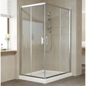 Шторка для душевой кабины 120х90 профиль хром глянцевый, стекло прозрачное в Сочи и Адлере Шторка для душевой кабины 120х90 профиль хром глянцевый, стекло прозрачное в Сочи и Адлере