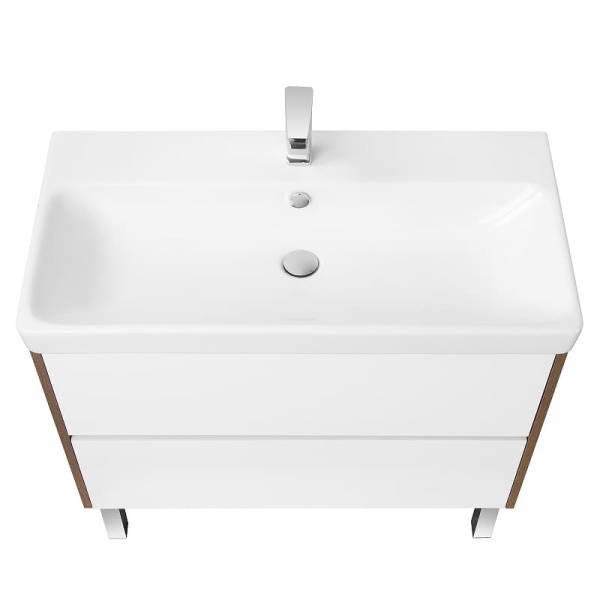 Сканди 90 тумба-умывальник белый/дуб рустикальный (раковина приобретается отдельно Адриана 90) в Сочи и Адлере Сканди 90 тумба-умывальник белый/дуб рустикальный (раковина приобретается отдельно Адриана 90) в Сочи и Адлере