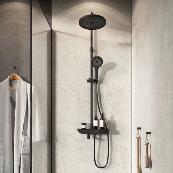 Смеситель для ванны с верхним душем, черный матовый, SpaHome, IDDIS, SPABLBTi06 в Сочи и Адлере Смеситель для ванны с верхним душем, черный матовый, SpaHome, IDDIS, SPABLBTi06 в Сочи и Адлере