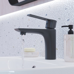 Смеситель для раковины Avrora Elite монолитный Смеситель для раковины Avrora Elite монолитный