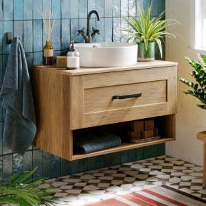 &quot;Craft&quot; тумба под умывальник, цвет дуб балтийский, CRF0106DB