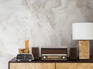 Обои Victoria Stenova Odyssey, Винил горячего тиснения, 1.06*10.05м, бежевый мотив в Сочи и Адлере