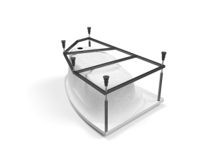 JOANNA 140*90 NEW Ванна асимметр, левая, ультра белый, без панели, без каркаса в Сочи и Адлере JOANNA 140*90 NEW Ванна асимметр, левая, ультра белый, без панели, без каркаса в Сочи и Адлере