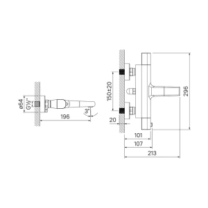 Универсальный смеситель для ванны с термостатом, Uniterm, IDDIS, UNISB02i74WA в Сочи и Адлере Универсальный смеситель для ванны с термостатом, Uniterm, IDDIS, UNISB02i74WA в Сочи и Адлере
