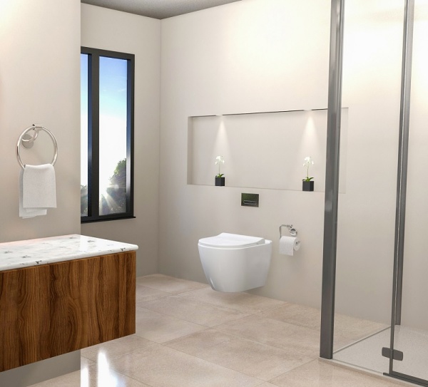 Унитаз подвесной Turavit RONDO 360x515x360 безободковый, с тонким сиденьем микролифт в Сочи и Адлере