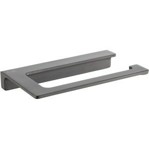 Держатель для туалетной бумаги без крышки, сплав металлов, Slide, графит, IDDIS, SLIGM00i43