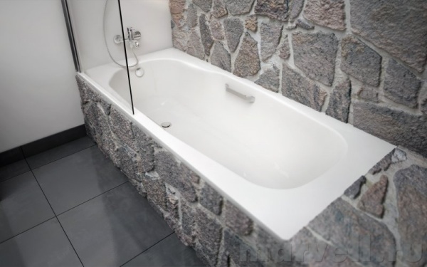 Ванна стальная ATLANTICA HG 180 X80 с ручками, ножками Португалия в Сочи и Адлере