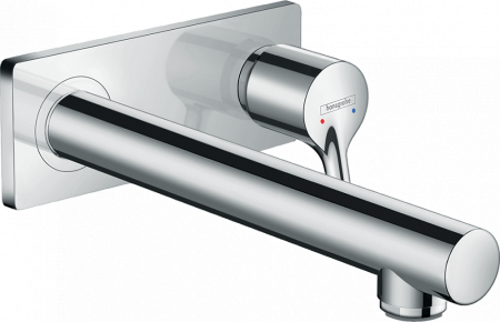 Смеситель hansgrohe Talis S для раковины настенный с длинным изливом 72111000, хром