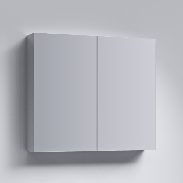 МС 80 Зеркальный шкаф с двумя дверьми на петлях с плавным закрыванием (Ш80хВ70хГ15) МС 80 Зеркальный шкаф с двумя дверьми на петлях с плавным закрыванием (Ш80хВ70хГ15)